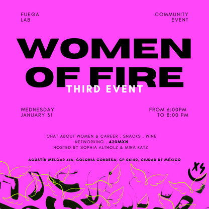 TICKET: Women of Fire Event - Jan 31